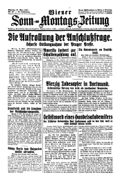 Wiener Sonn- und Montags-Zeitung