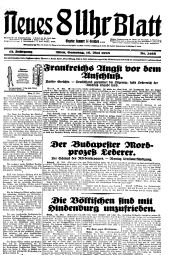 Neues 8 Uhr Blatt