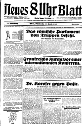 Neues 8 Uhr Blatt