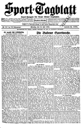 (Wiener) Sporttagblatt