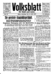 Volksblatt für Stadt und Land