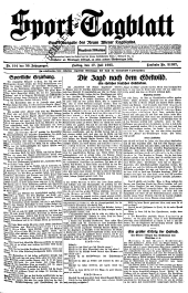 (Wiener) Sporttagblatt