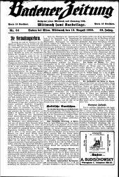 Badener Zeitung