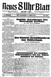 Neues 8 Uhr Blatt