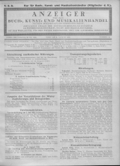 Oesterreichische Buchhändler-Correspondenz