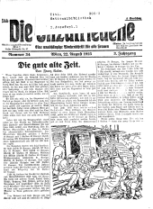 Die Unzufriedene