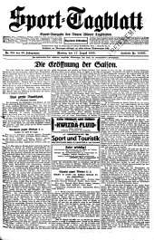 (Wiener) Sporttagblatt