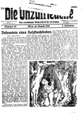 Die Unzufriedene