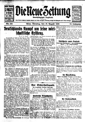 Die neue Zeitung