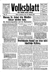 Volksblatt für Stadt und Land