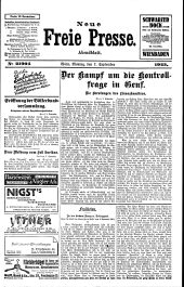 Neue Freie Presse