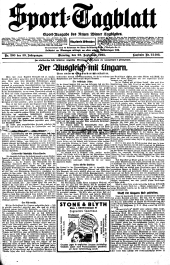 (Wiener) Sporttagblatt