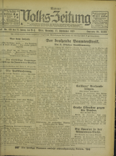 (Österreichische) Volks-Zeitung