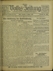 (Österreichische) Volks-Zeitung