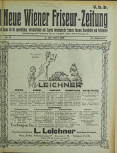 Neue Wiener Friseur-Zeitung