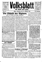 Volksblatt für Stadt und Land