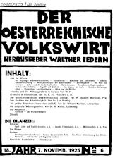 Der österreichische Volkswirt