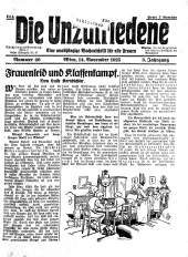 Die Unzufriedene