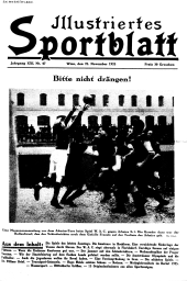 Illustriertes (Österreichisches) Sportblatt