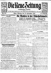 Die neue Zeitung