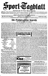 (Wiener) Sporttagblatt