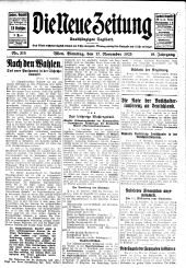 Die neue Zeitung