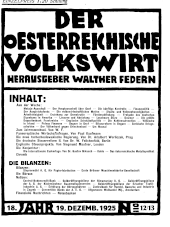 Der österreichische Volkswirt