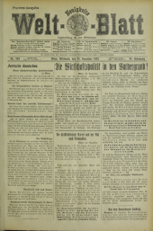 (Neuigkeits) Welt Blatt