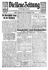 Die neue Zeitung