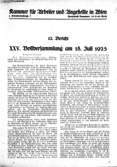 Übersicht: Bericht 12