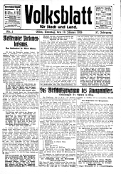 Volksblatt für Stadt und Land