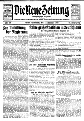 Die neue Zeitung