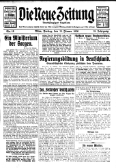 Die neue Zeitung