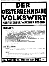 Der österreichische Volkswirt