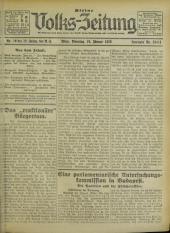 (Österreichische) Volks-Zeitung