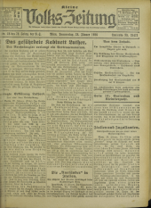 (Österreichische) Volks-Zeitung