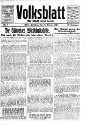 Volksblatt für Stadt und Land