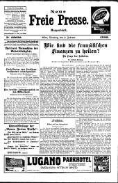 Neue Freie Presse