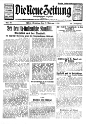 Die neue Zeitung