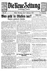 Die neue Zeitung