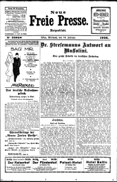 Neue Freie Presse