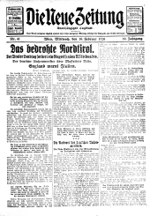 Die neue Zeitung