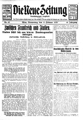 Die neue Zeitung