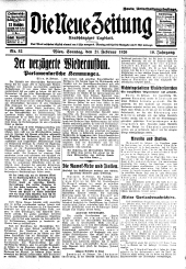 Die neue Zeitung