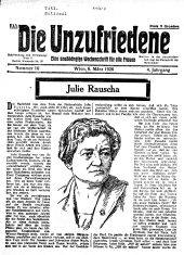 Die Unzufriedene