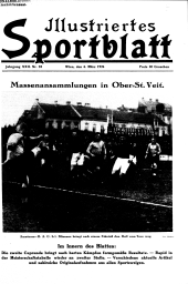 Illustriertes (Österreichisches) Sportblatt