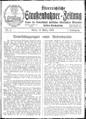 Österreichische Straßenbahner-Zeitung