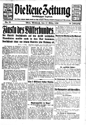 Die neue Zeitung