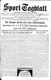 (Wiener) Sporttagblatt