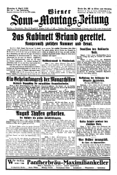 Wiener Sonn- und Montags-Zeitung